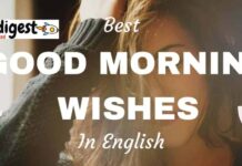 Best good morning wishes in English for you