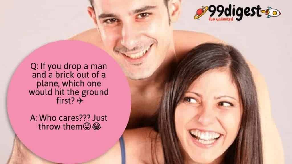 Male Bashing Jokes If you Drop A Man