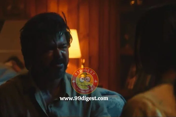 Vijay Thalapathy crying in Leo Movie